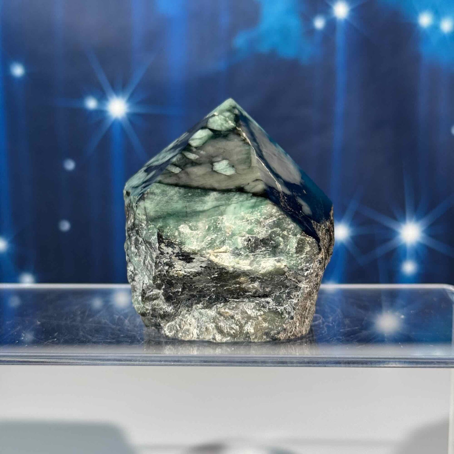 Emerald top polish - 3" × 2 1/8" × 2 3/8" - 10.3 oz