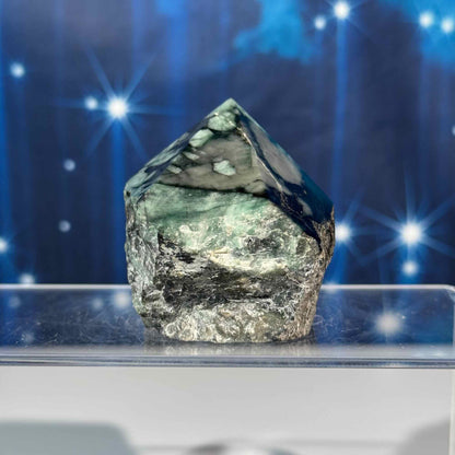 Emerald top polish - 3" × 2 1/8" × 2 3/8" - 10.3 oz