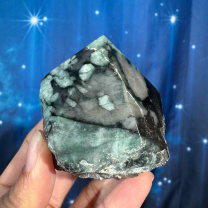 Emerald top polish - 3" × 2 1/8" × 2 3/8" - 10.3 oz