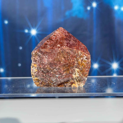 Brecciated red jasper top polish - 2 1/8" × 2" × 2 1/8" - 6 oz