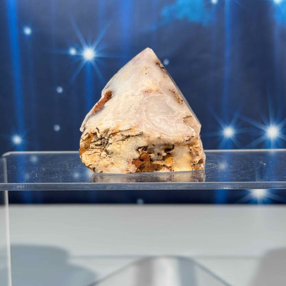 Pink amethyst top polish - 2 3/4" × 1 7/8" × 2" - 5.8 oz