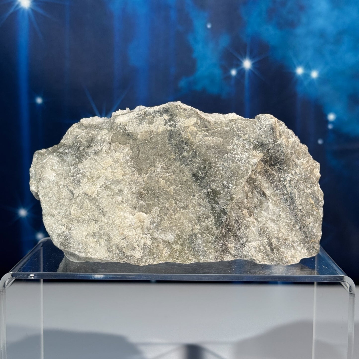 White rose calcite specimen - 5 1/8" × 3 1/4" × 2 7/8" - 1 lb 11.6 oz