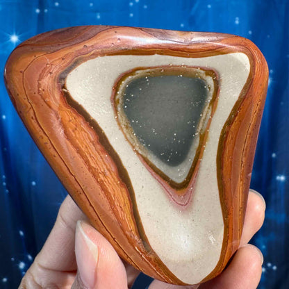 Polychrome bowl - 3 1/2" × 3 1/8" × 7/8" - 6.3 oz