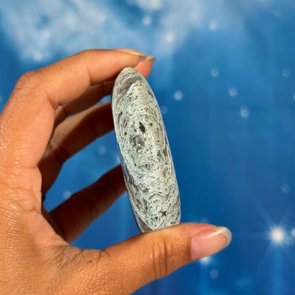 Moss Agate Bear – 0.147 kg
