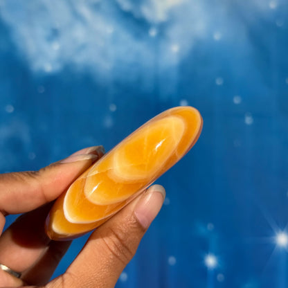 Orange Calcite Bear – 0.181 kg