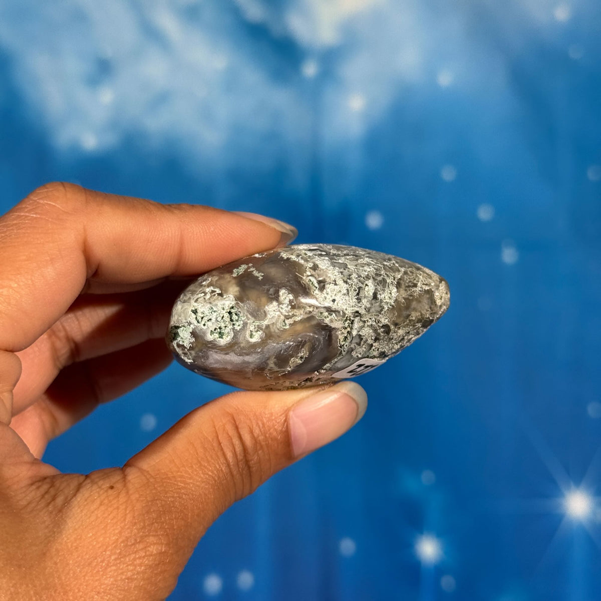 Moss Agate Heart – 0.102 kg