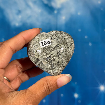 Moss Agate Heart – 0.096 kg