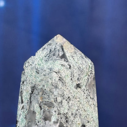 Moss Agate Obelisk – 0.136 kg