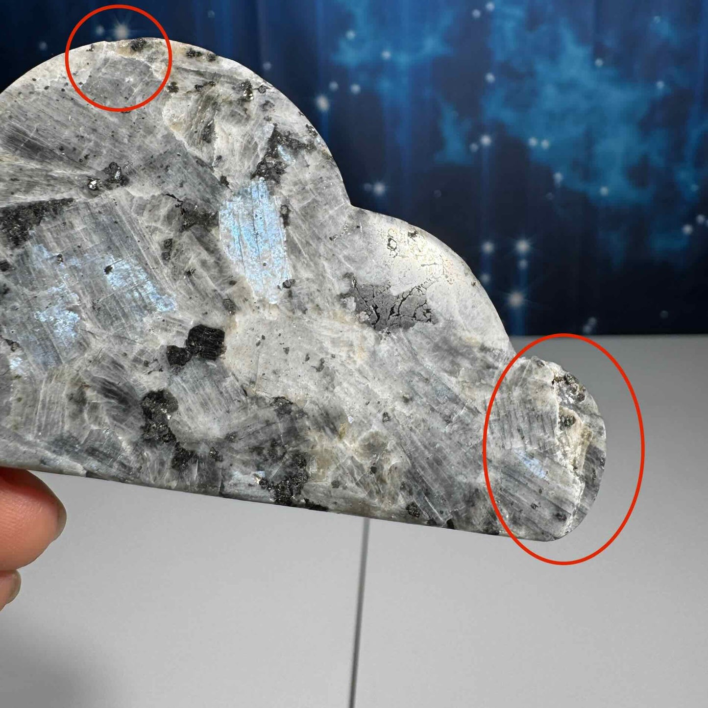 Larvikite cloud