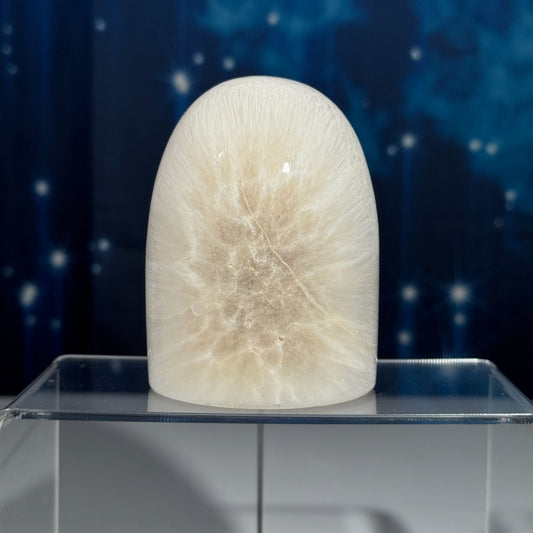Flashy Scolecite gumdrop