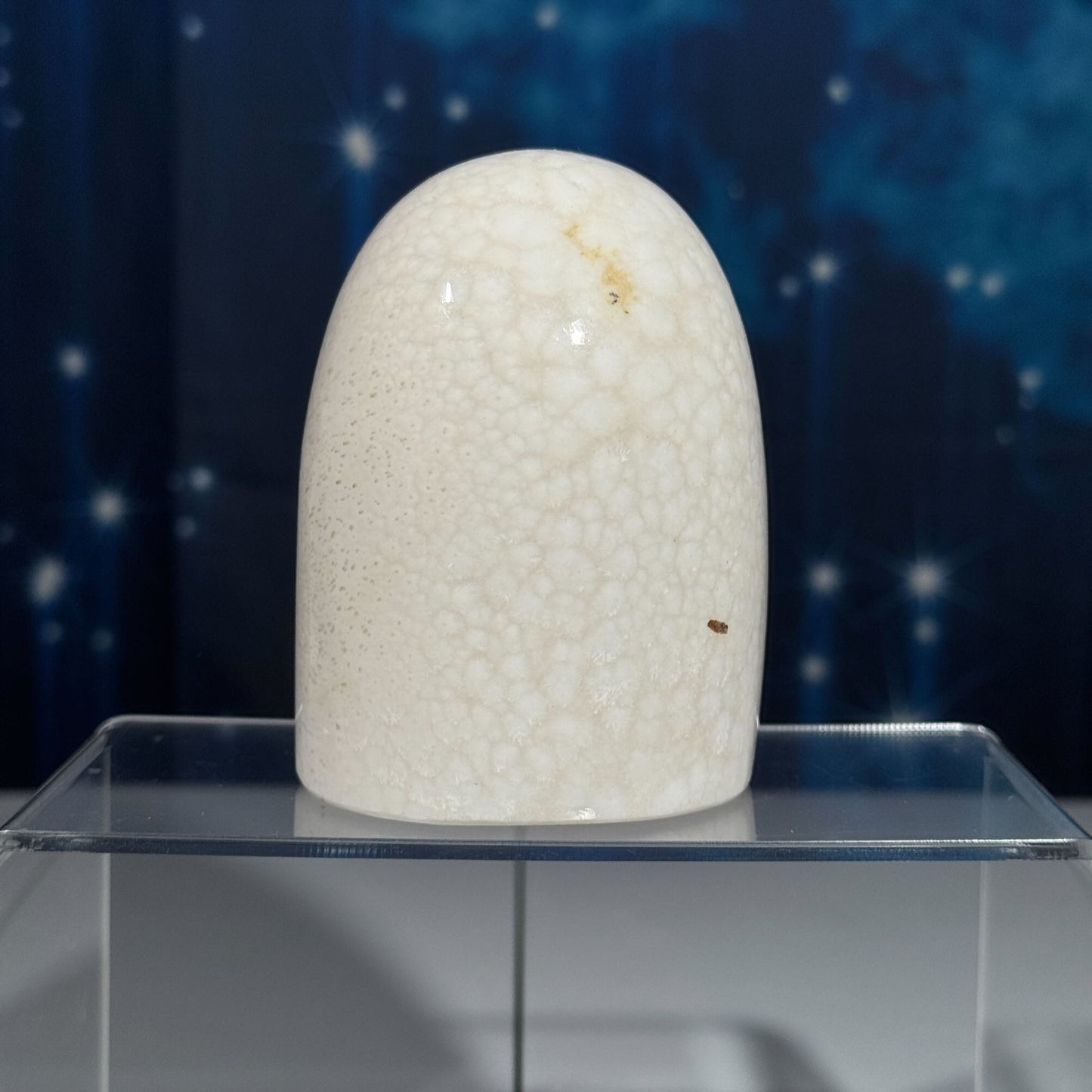 Flashy Scolecite gumdrop
