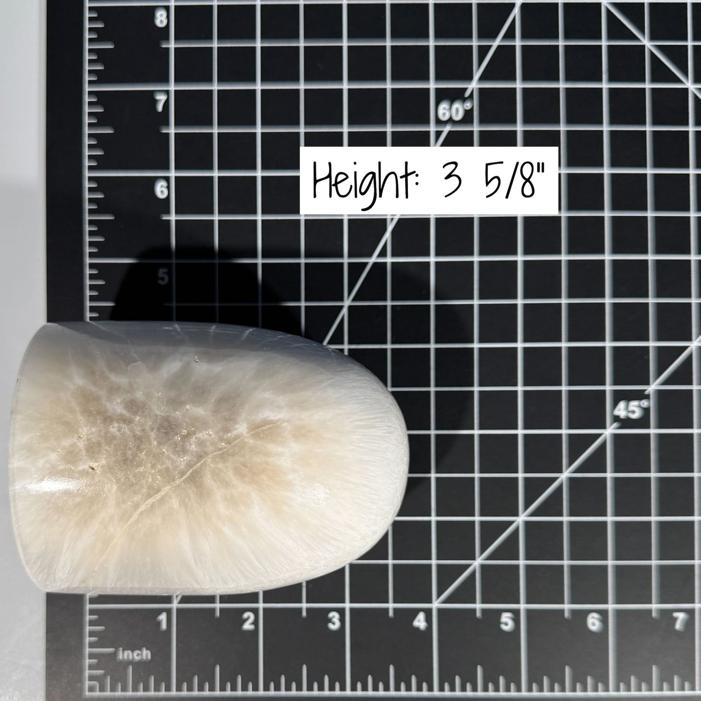 Flashy Scolecite gumdrop