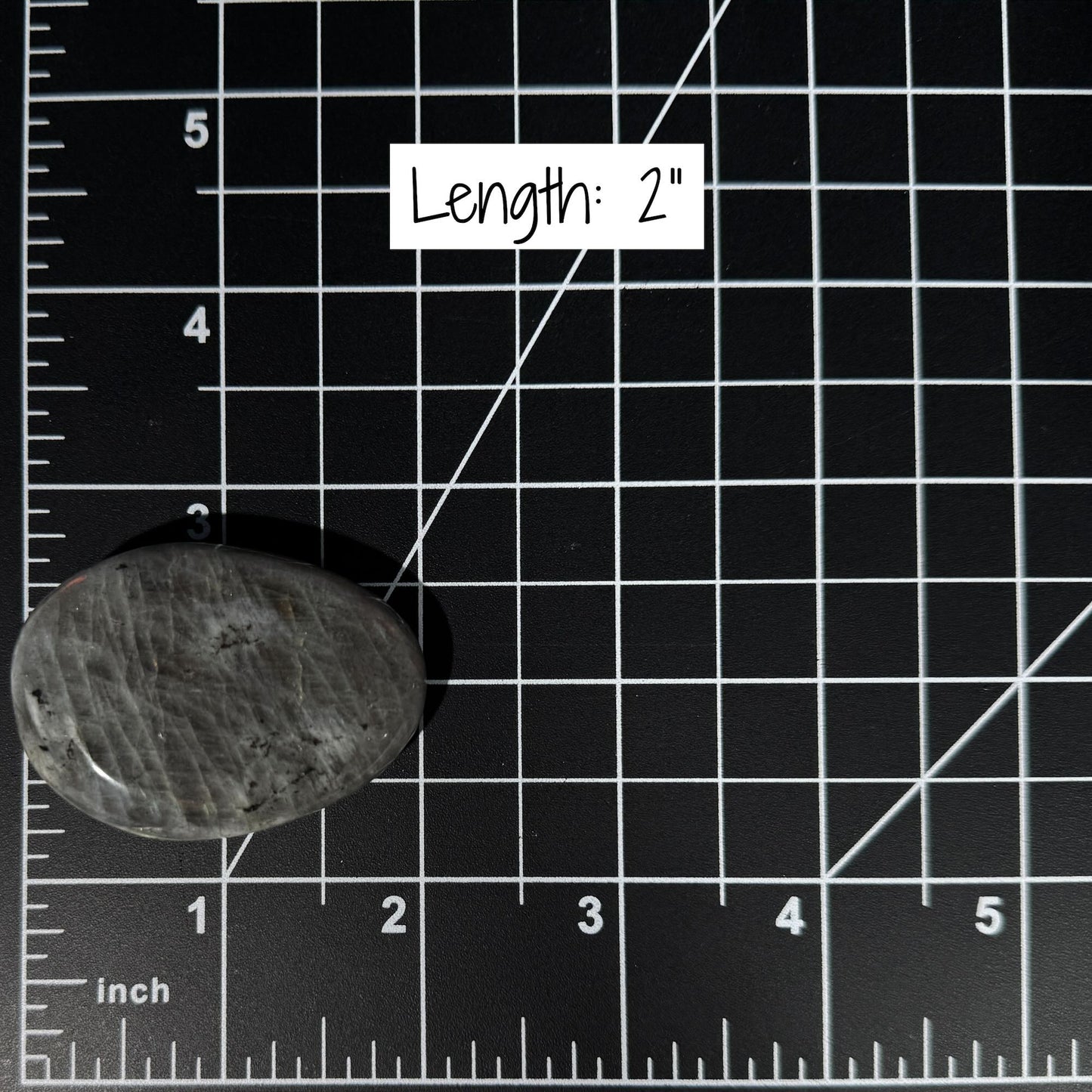 Labradorite palm stone