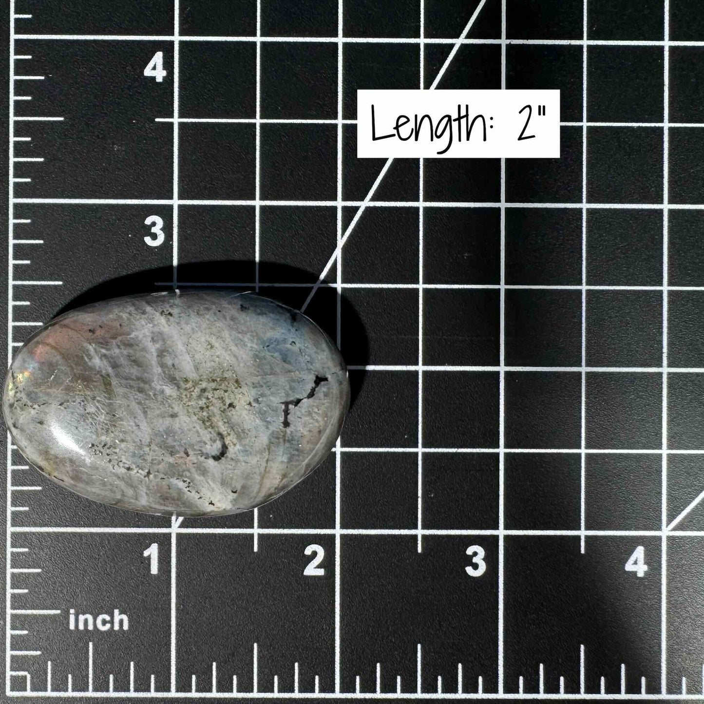 Labradorite palm stone