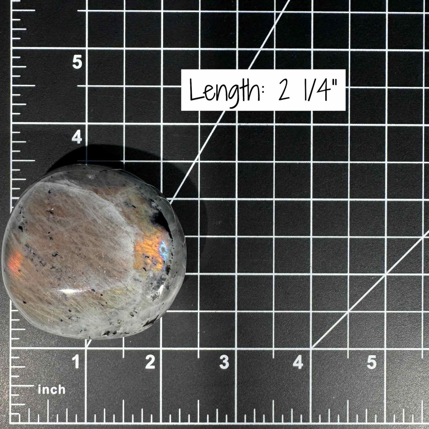 Labradorite palm stone