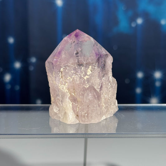 Amethyst top polished point
