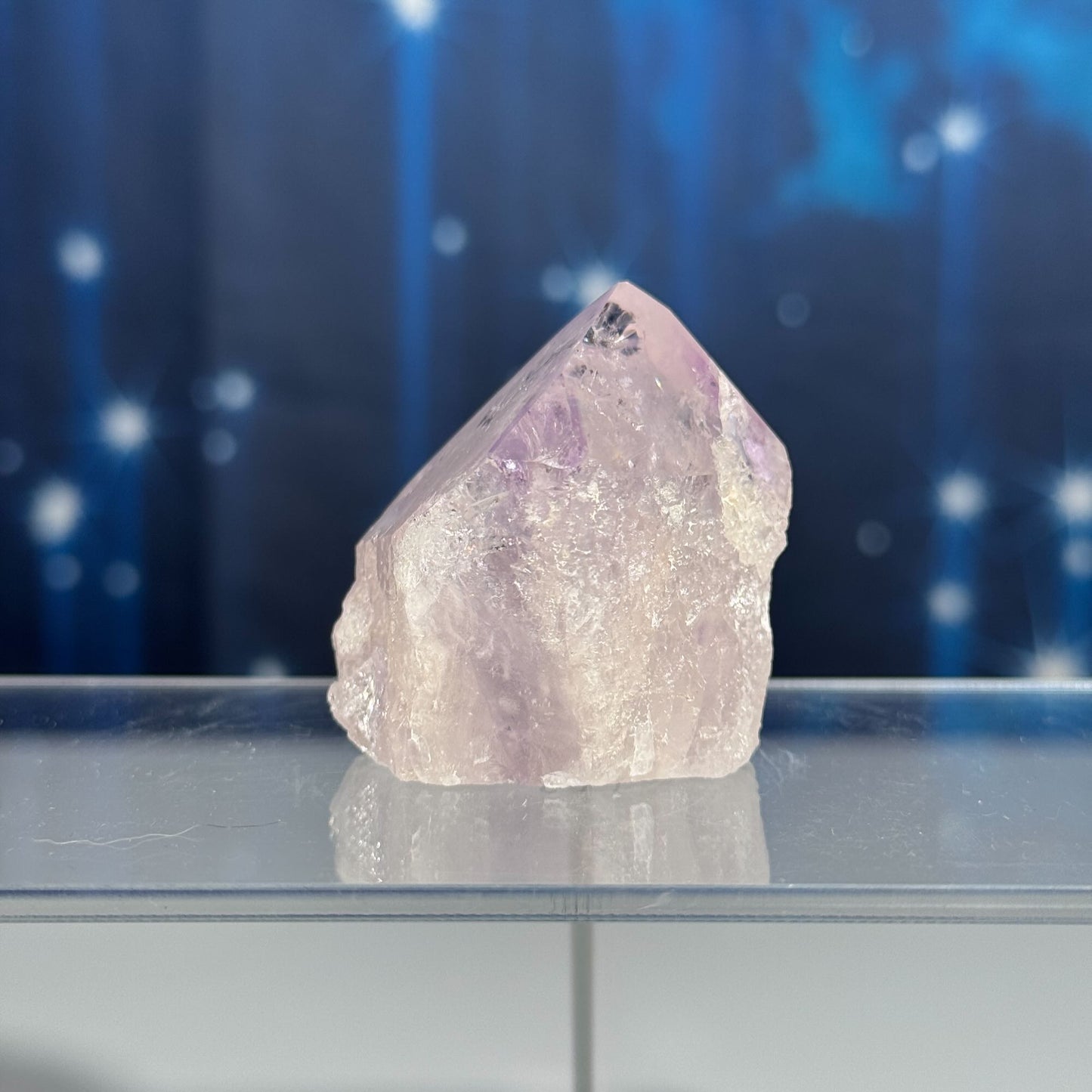 Amethyst top polished point