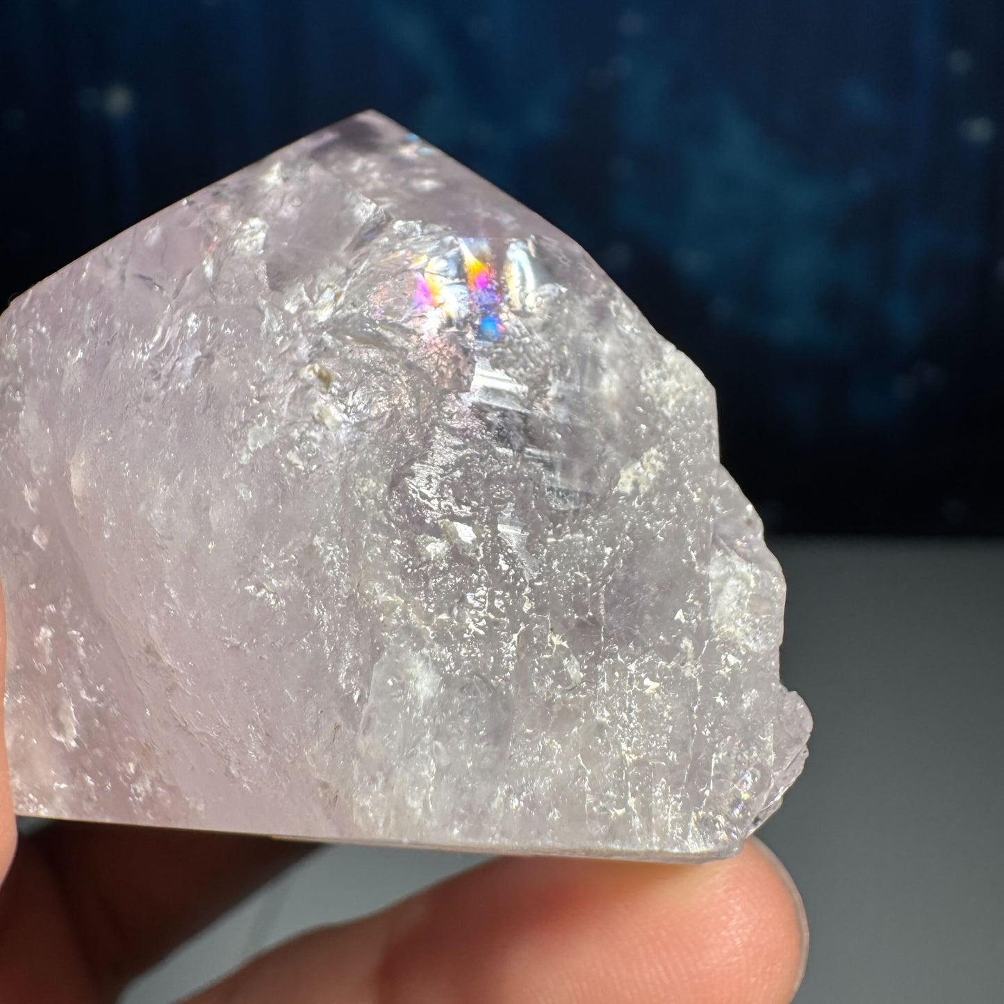 Amethyst top polished point