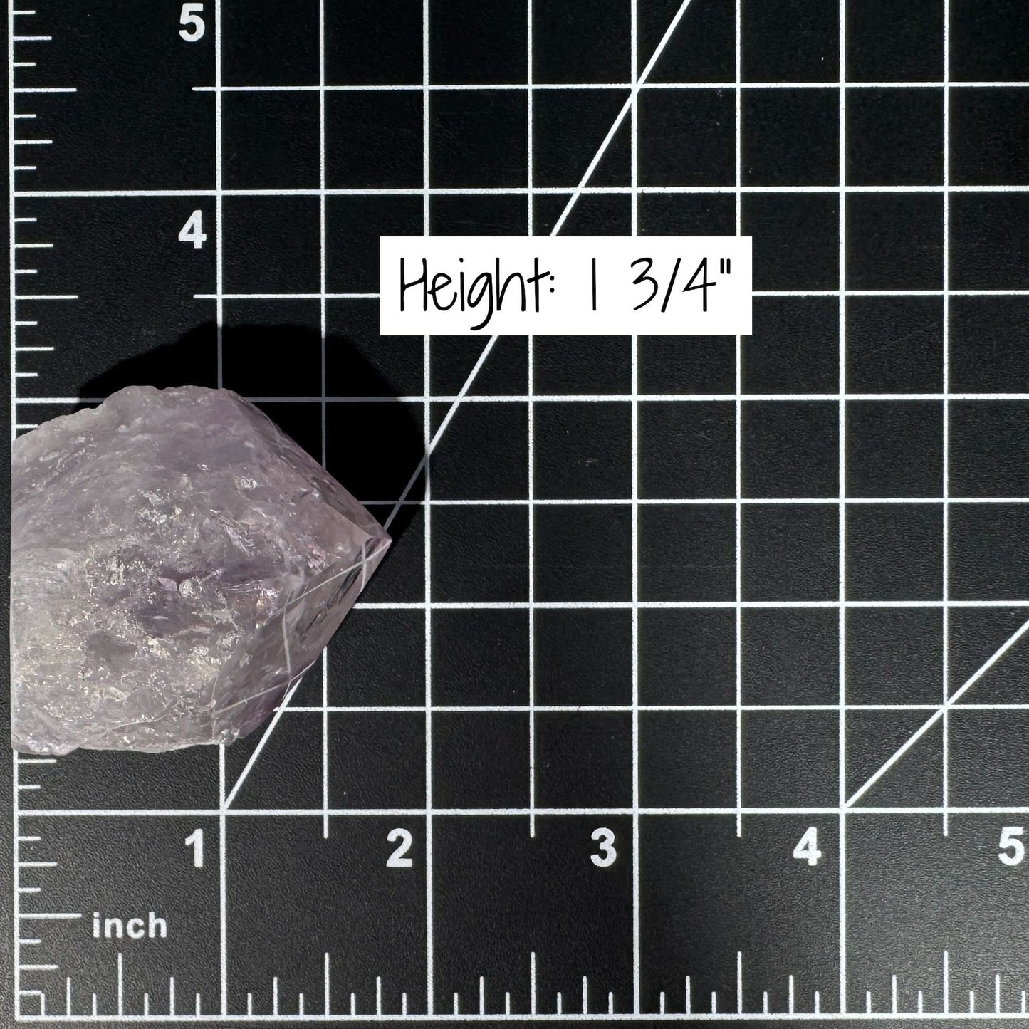 Amethyst top polished point