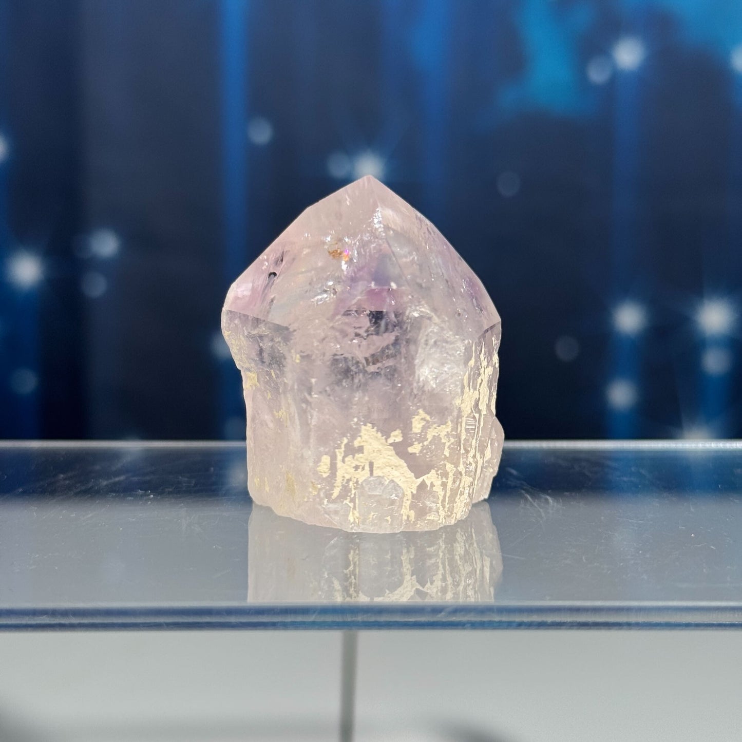 Amethyst top polished point