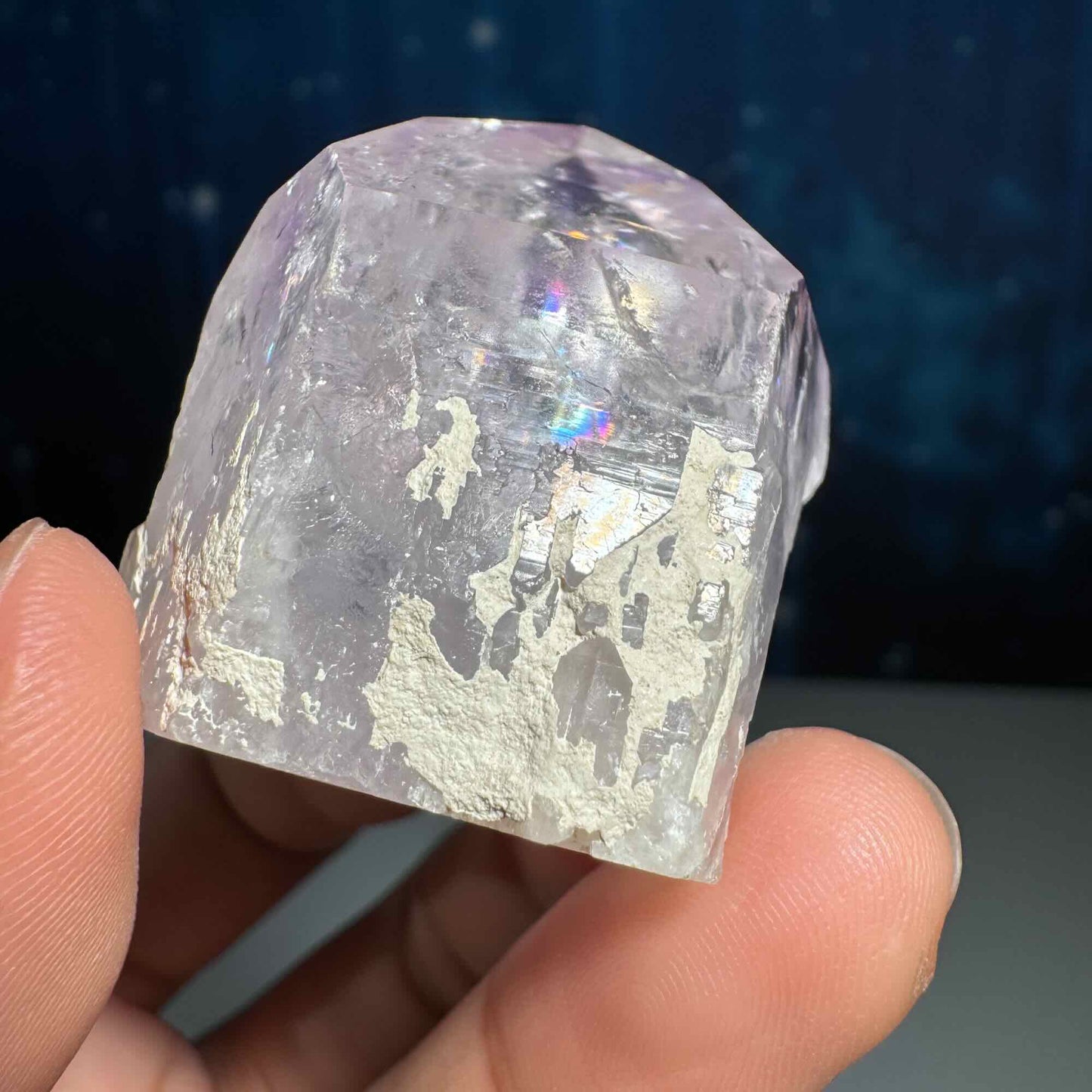 Amethyst top polished point