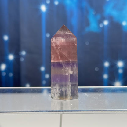 Candy Fluorite point - 1 × 7/8 × 2 3/8 in - 2.1 oz