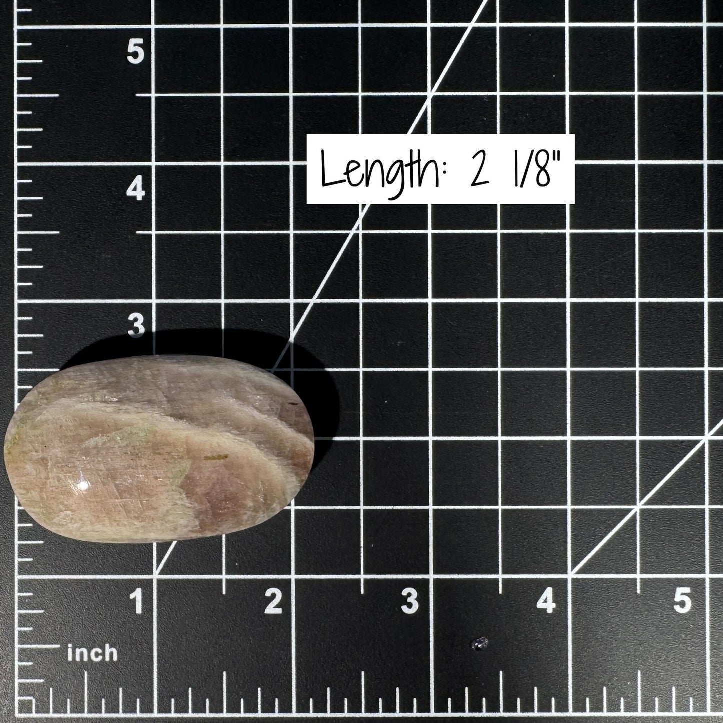 Belomorite palm stone | Russian Moonstone