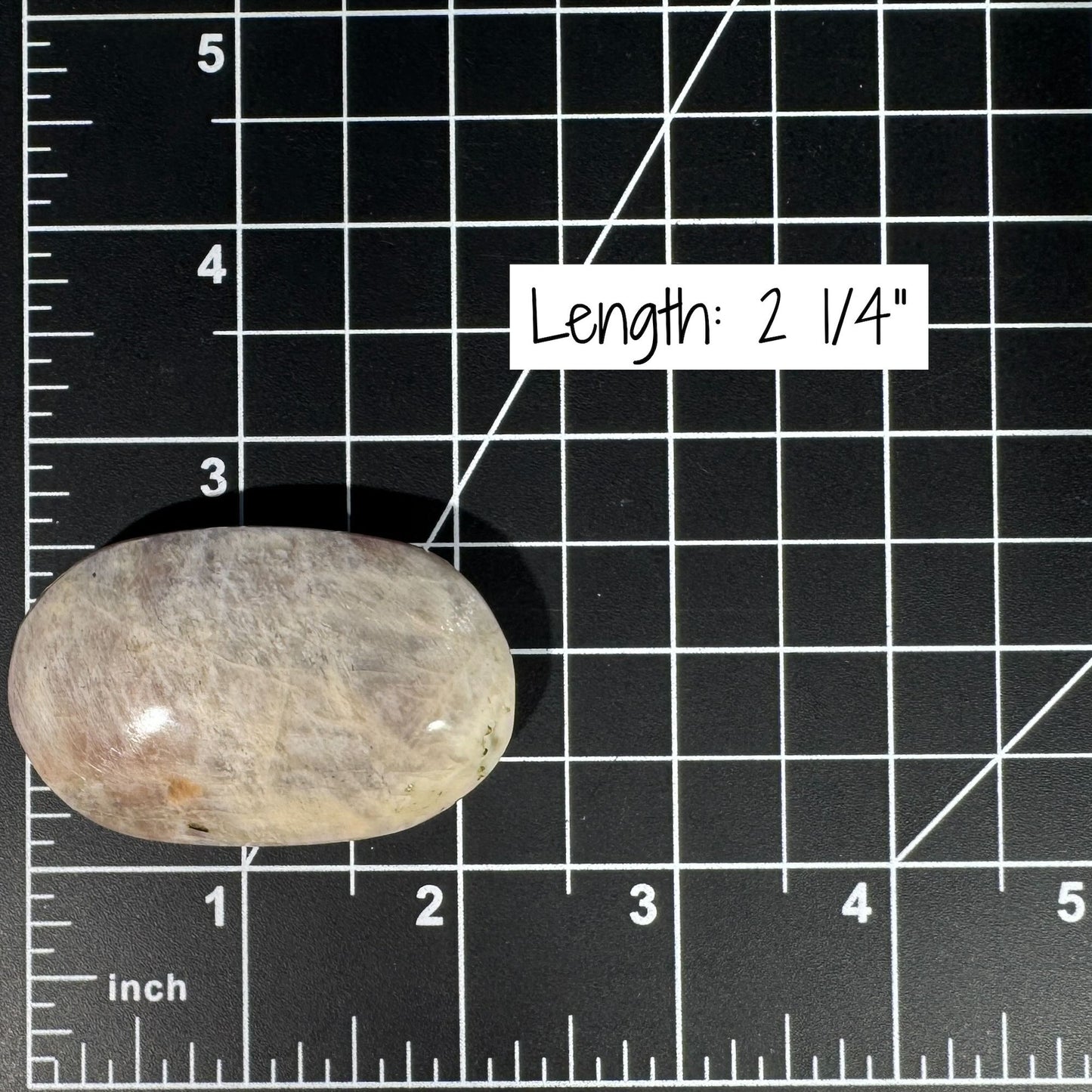 Belomorite palm stone | Russian Moonstone