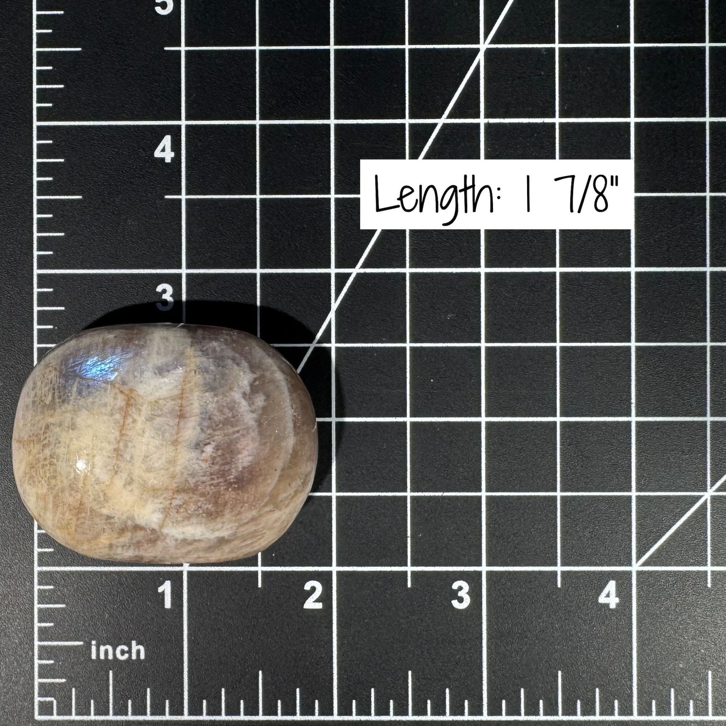 Belomorite palm stone | Russian Moonstone