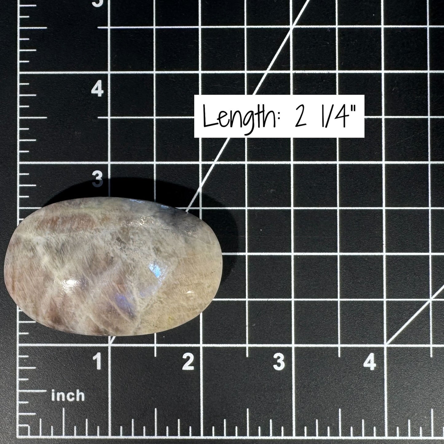 Belomorite palm stone | Russian Moonstone