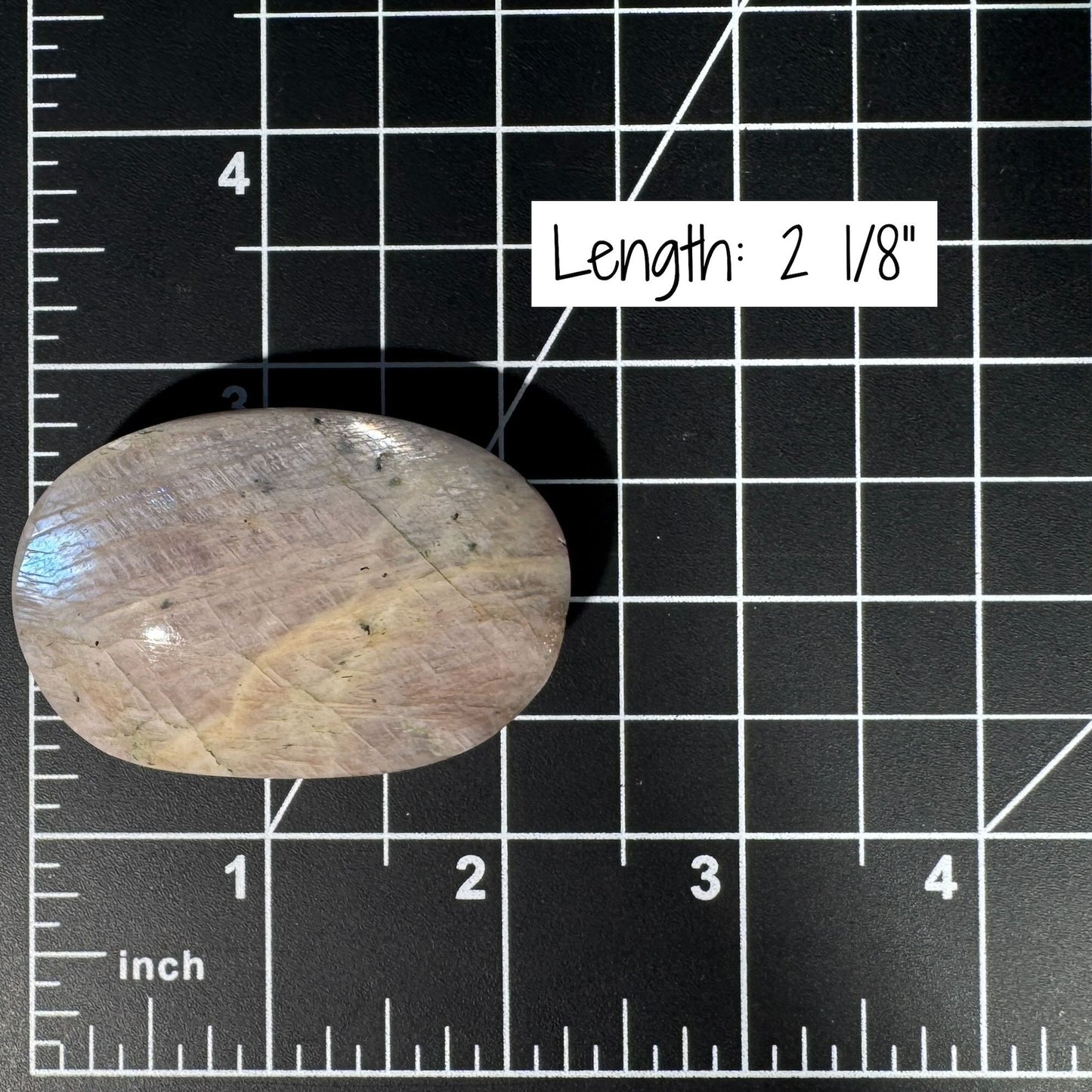 Belomorite palm stone | Russian Moonstone