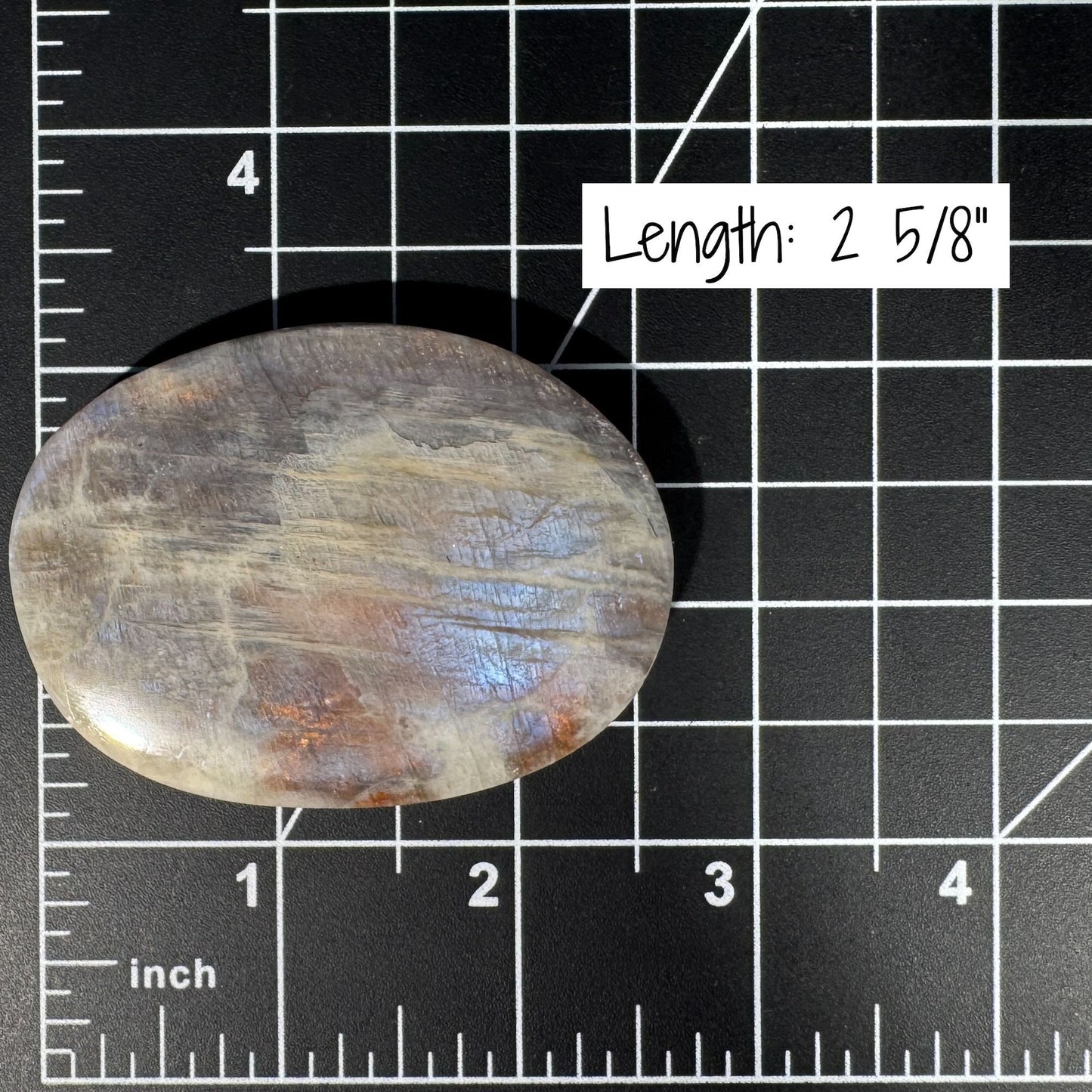 Belomorite palm stone | Russian Moonstone