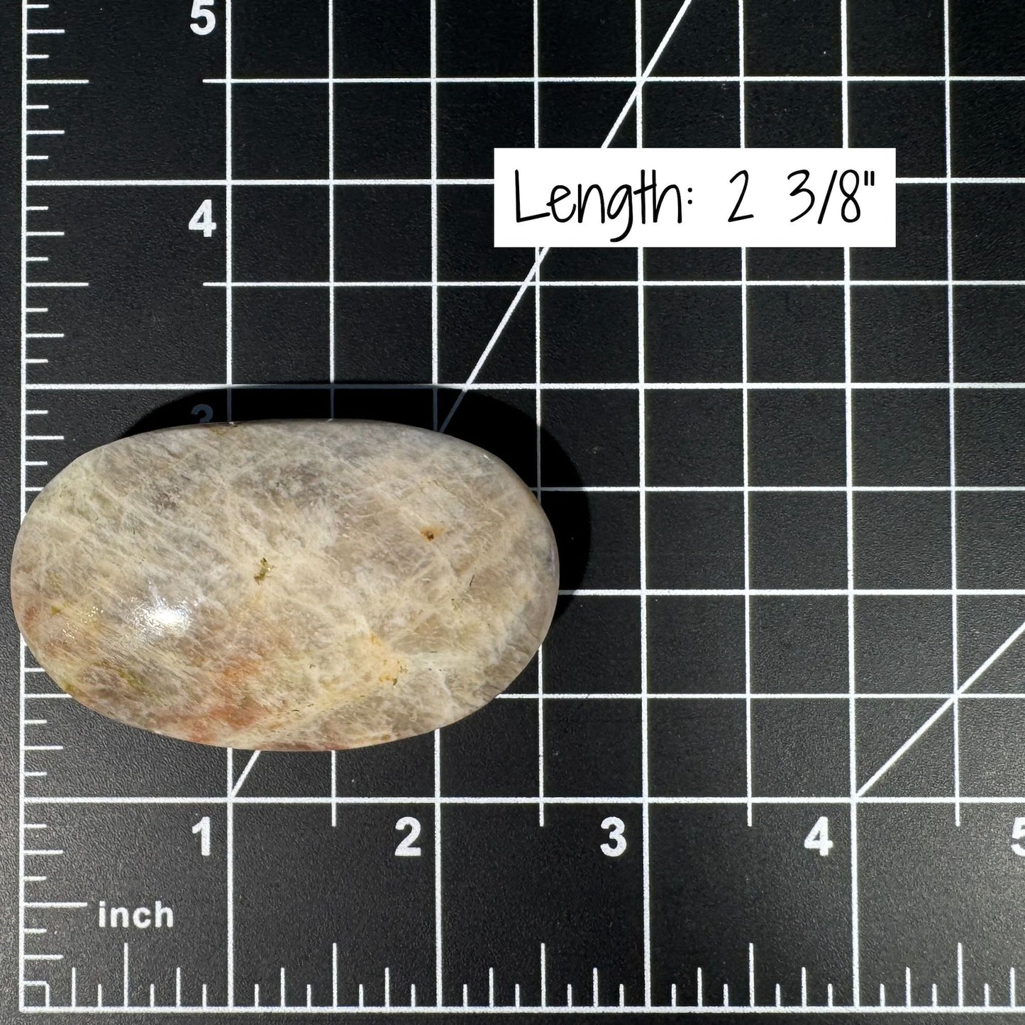Belomorite palm stone | Russian Moonstone
