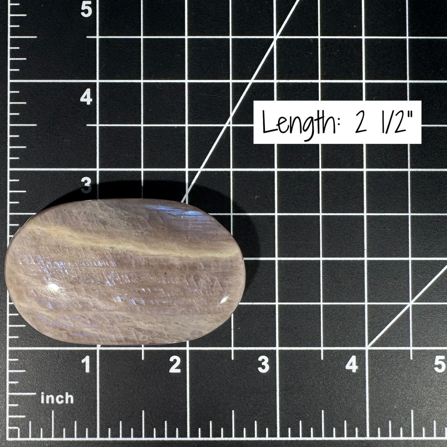 Belomorite palm stone | Russian Moonstone