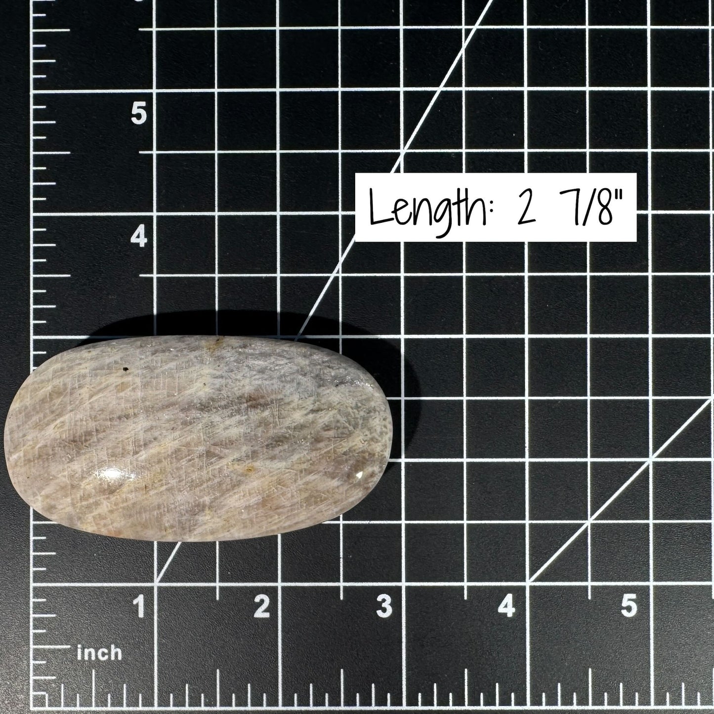 Belomorite palm stone | Russian Moonstone