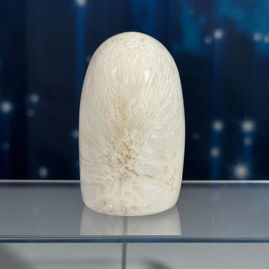 Flashy Scolecite gumdrop