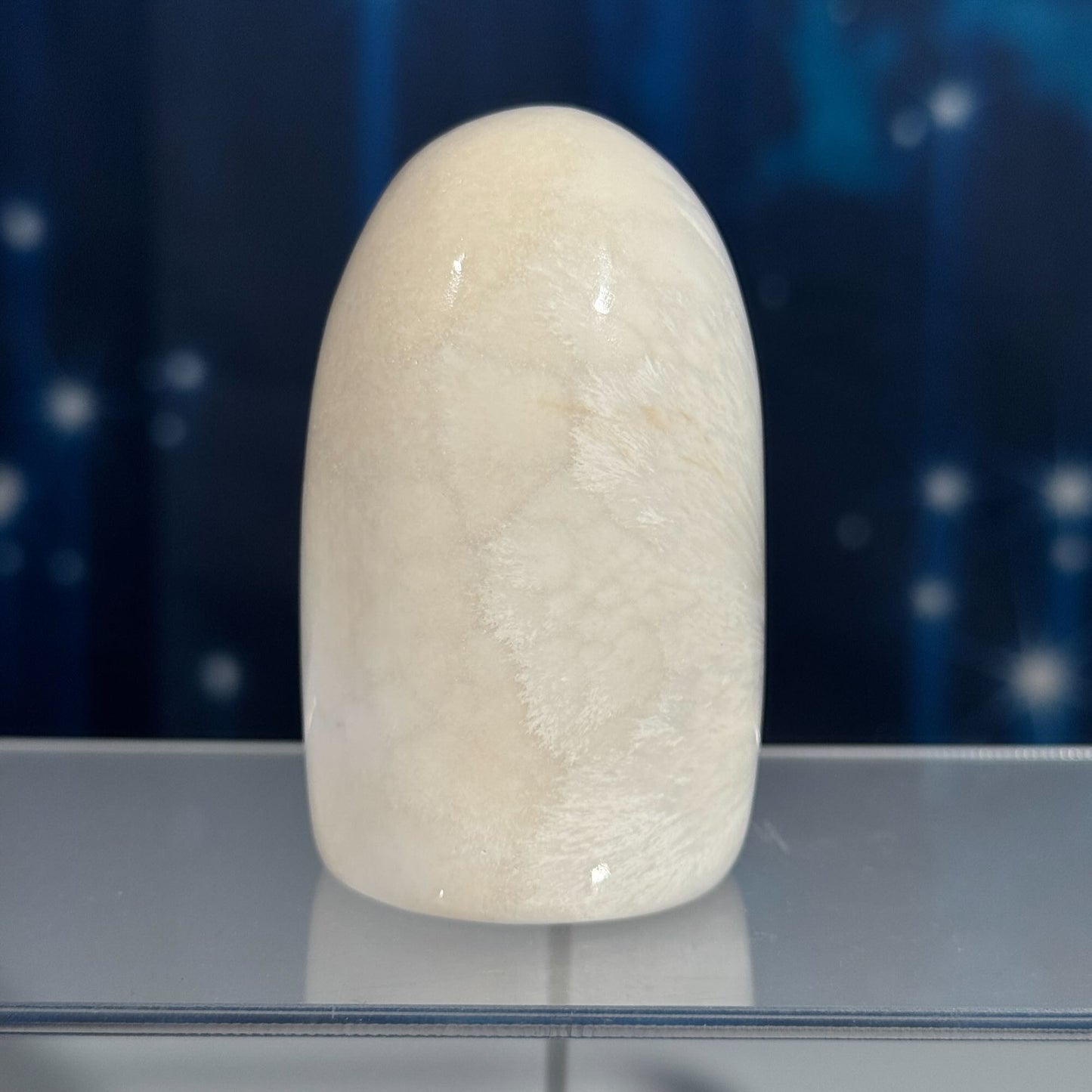 Flashy Scolecite gumdrop