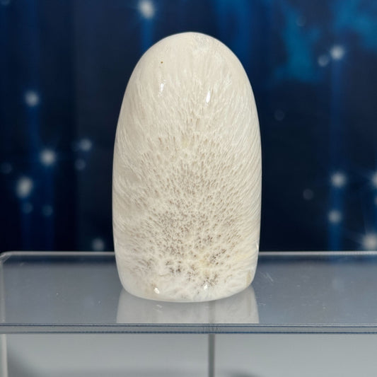 Flashy Scolecite gumdrop