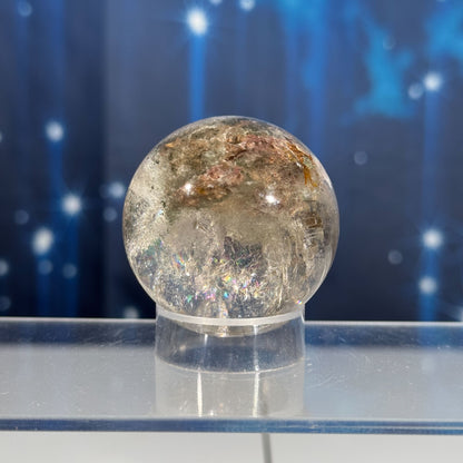 Garden Quartz Sphere – Lodolite • 0.136 kg
