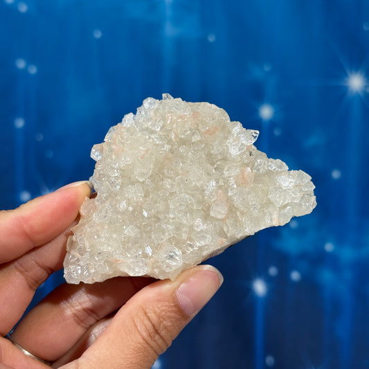 Apophyllite with Stilbite – 0.079 kg