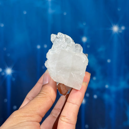 Apophyllite with Stilbite and Calcite – 0.128 kg