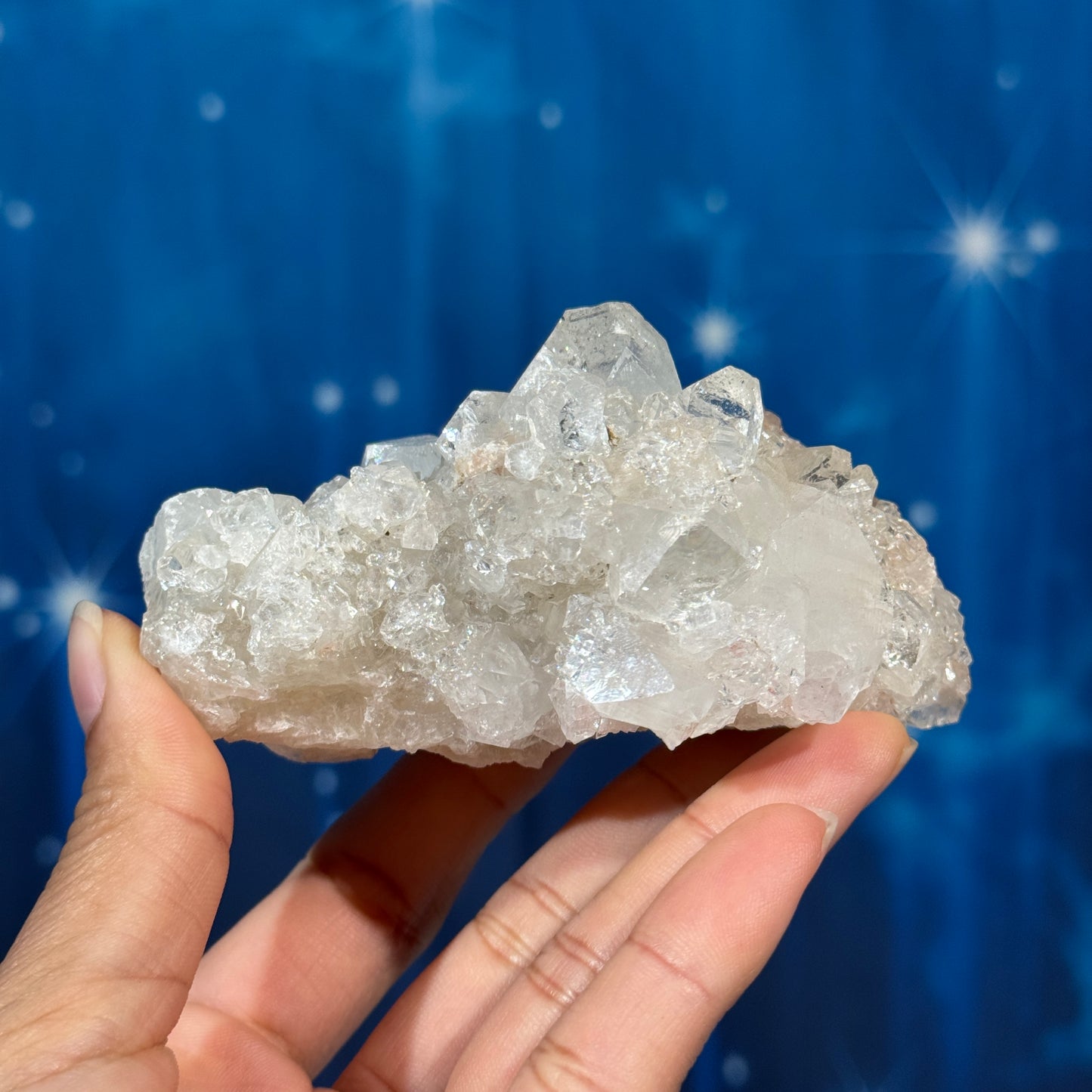 Apophyllite with Stilbite and Calcite – 0.238 kg