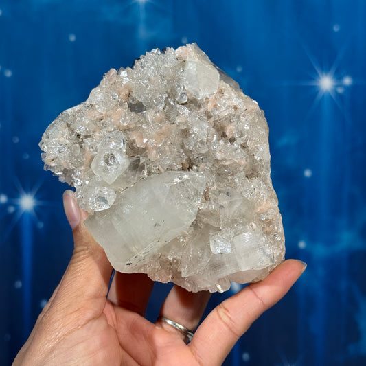 Apophyllite with Stilbite – 0.388 kg