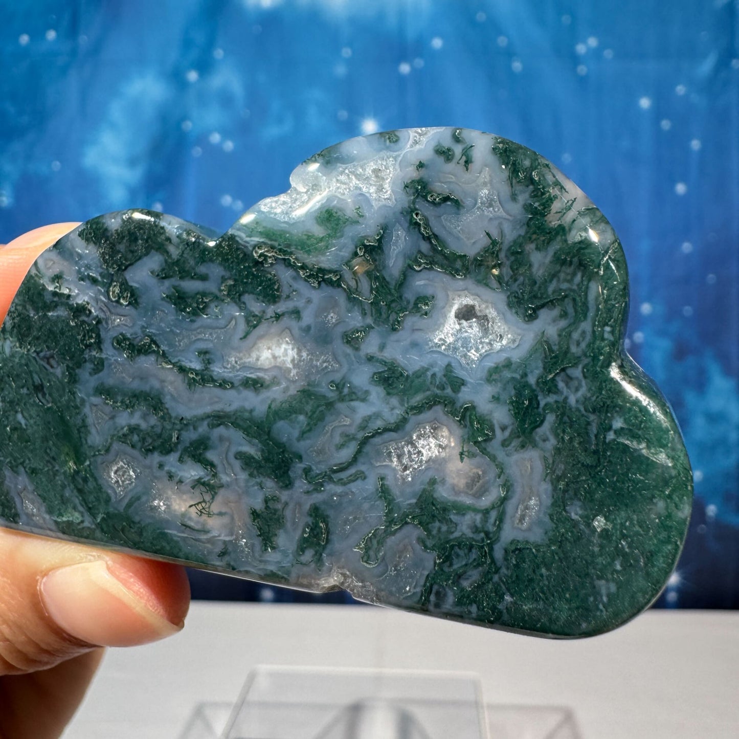Moss Agate Cloud – 0.088 kg