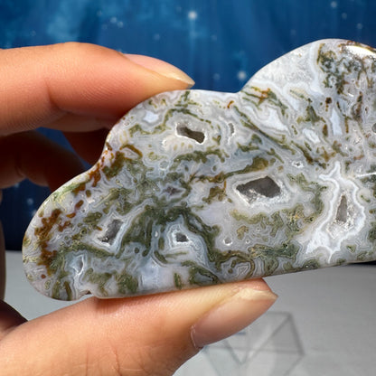 Moss Agate Cloud – 0.077 kg