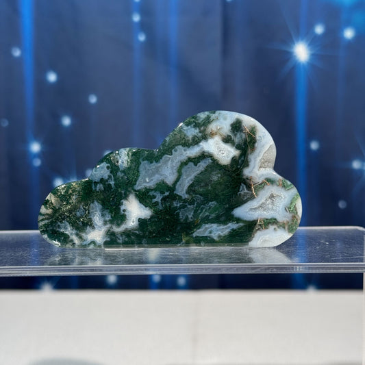 Moss Agate Cloud – 0.085 kg