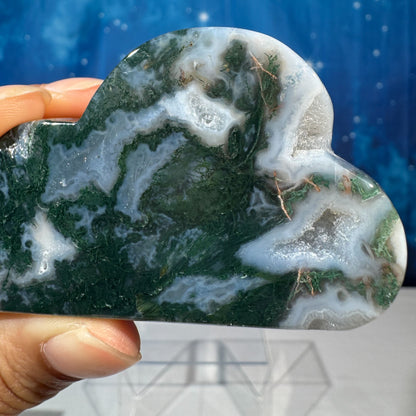 Moss Agate Cloud – 0.085 kg