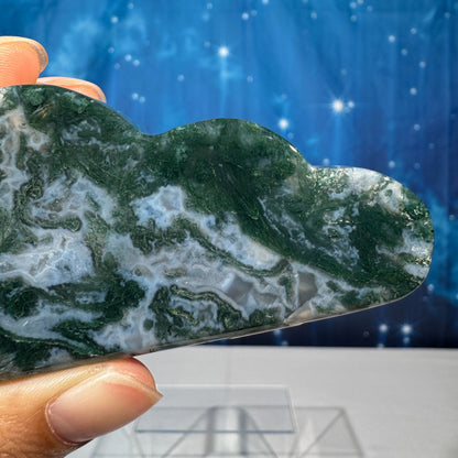 Moss Agate Cloud – 0.085 kg