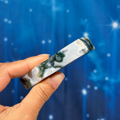 Moss Agate Cloud with Dendrites – 0.099 kg