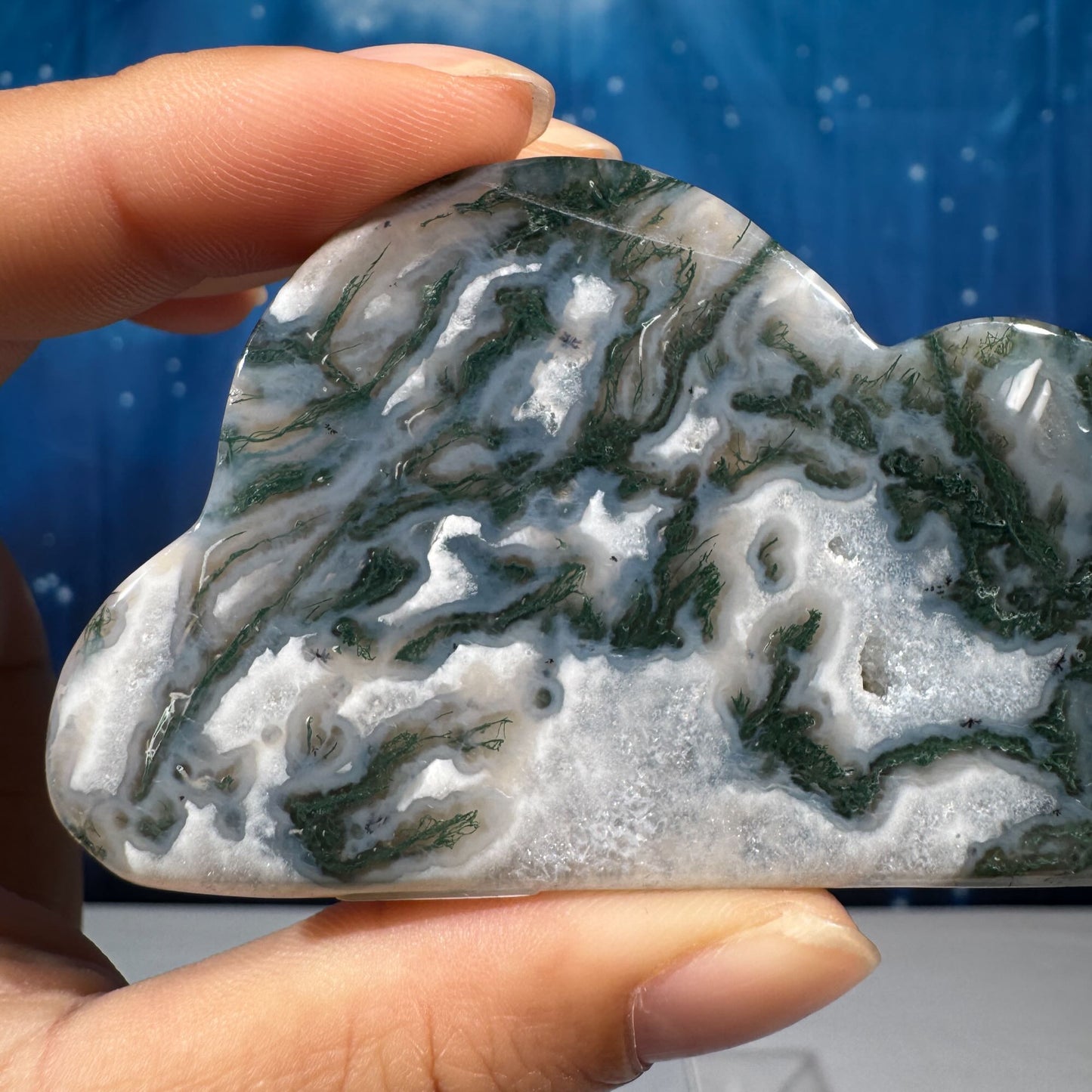 Moss Agate Cloud – 0.096 kg